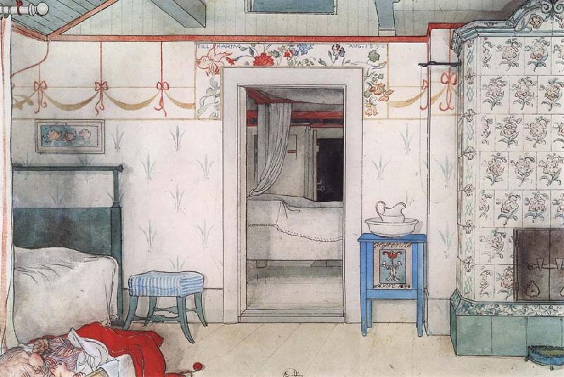 Carl Larsson Brita-s Nap China oil painting art